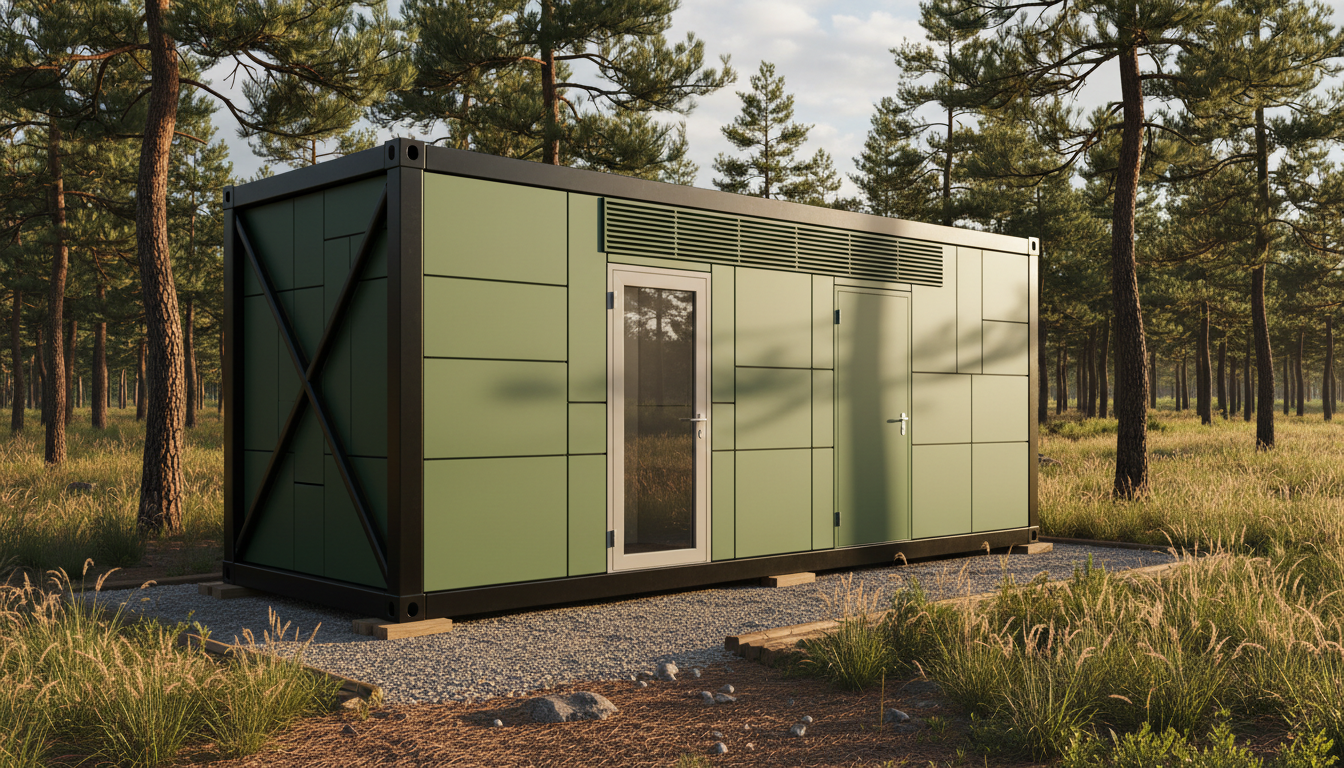 EX-SANITARY Sanitärmodul Wüstensand