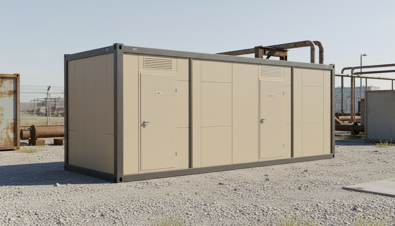 EX-SANITARY Sanitärmodul lichtgrau