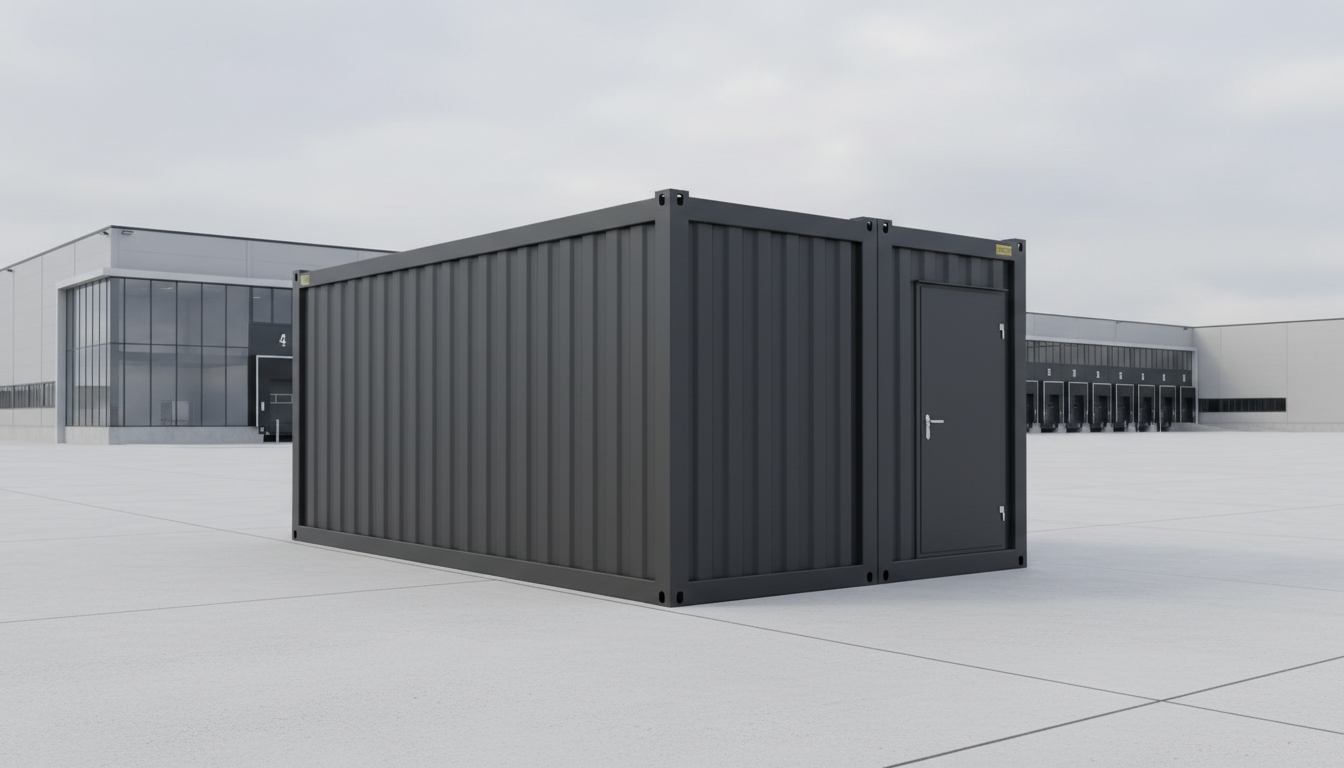 EX-STORAGE Lagercontainer anthrazit