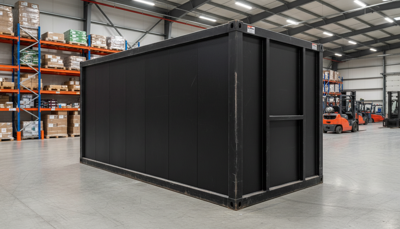 EX-STORAGE Container als Erweiterung eines Lagers