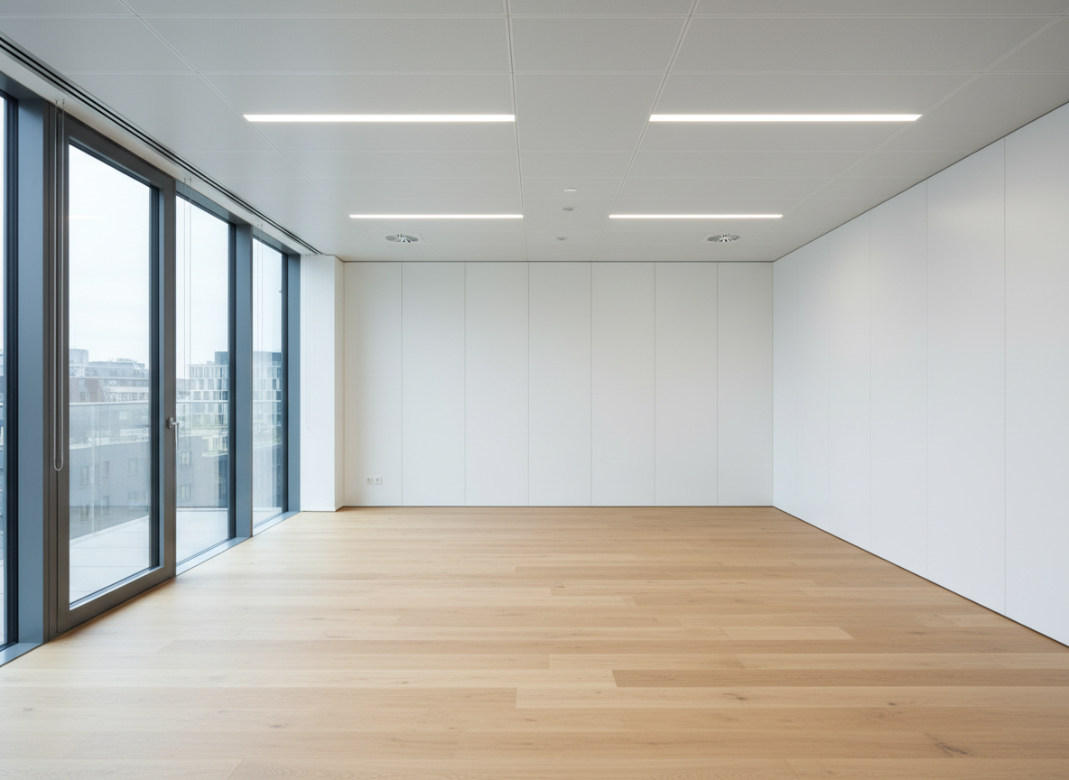 EX-WORK Innenansicht – leerer Raum