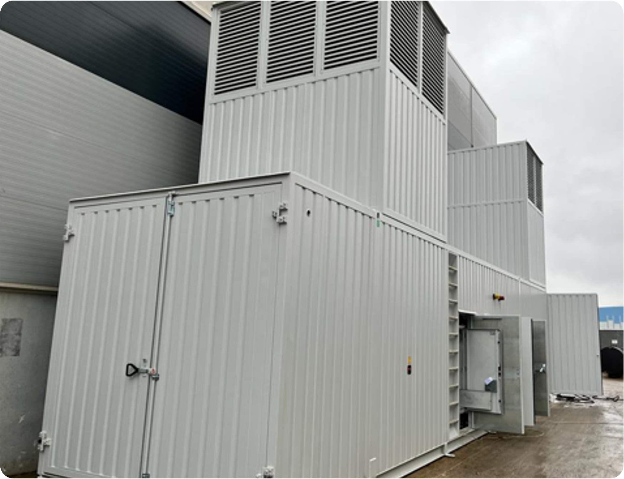 Generatorcontainer & Schallschutzgehäuse 9