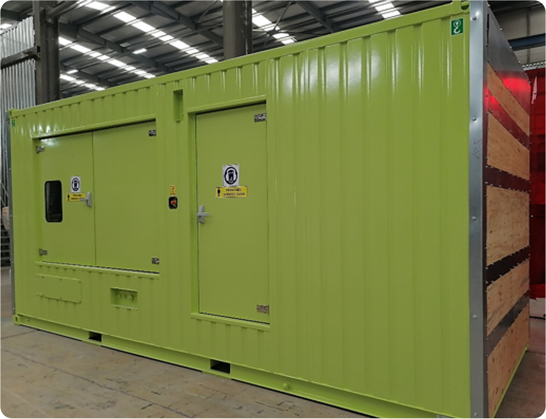 Generatorcontainer & Schallschutzgehäuse 6