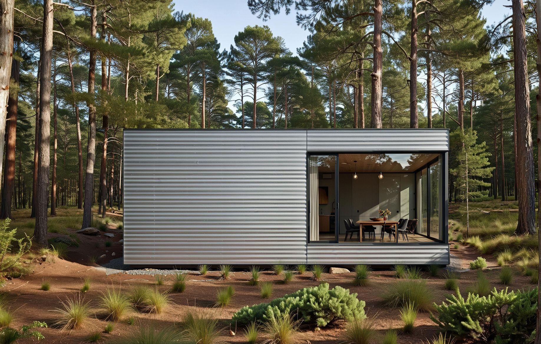 Tiny House – EX-S04 Kollektion, Bürocontainer, Wohncontainer