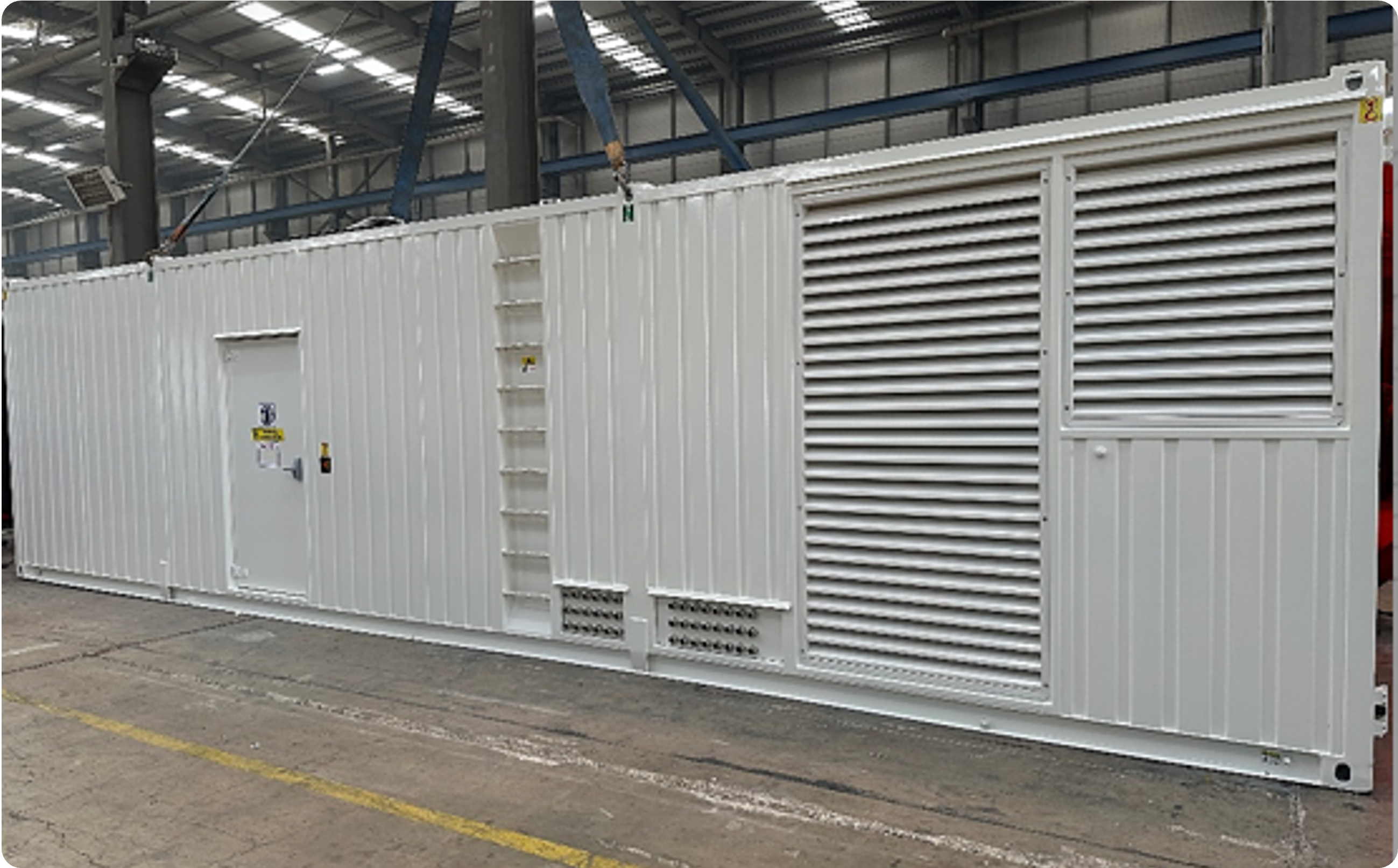 Generatorcontainer & Schallschutzgehäuse 12